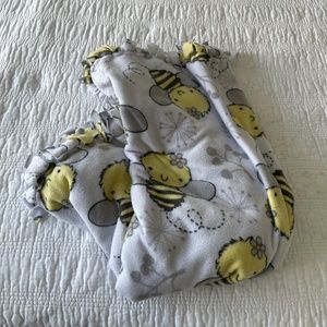Bumble Bee Baby Blacket (Reversible)